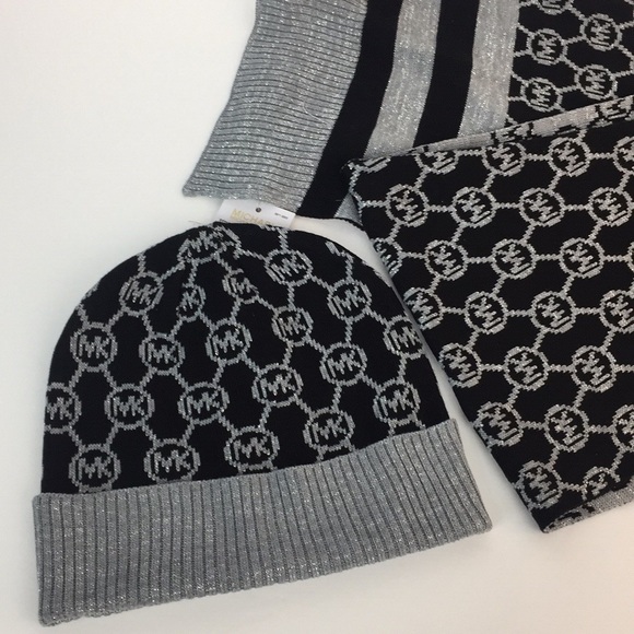 Michael Kors  Scarf & Beanie Hat Set - Picture 2 of 8